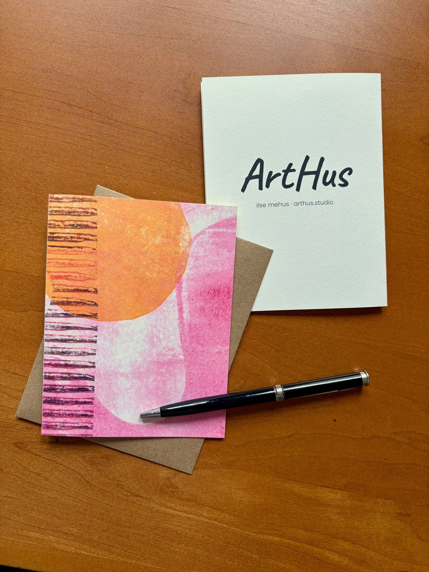 greeting card set of 10 - sunrise